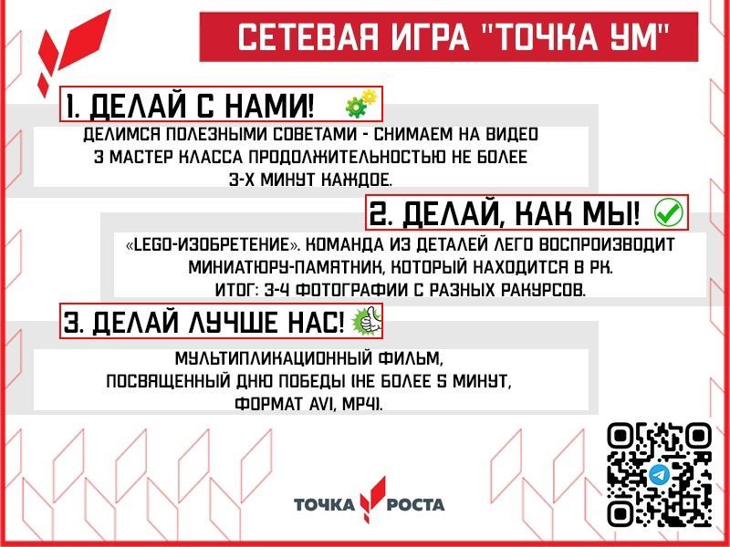 Муниципальный сетевой фестиваль &amp;quot;Точка УМ&amp;quot;.